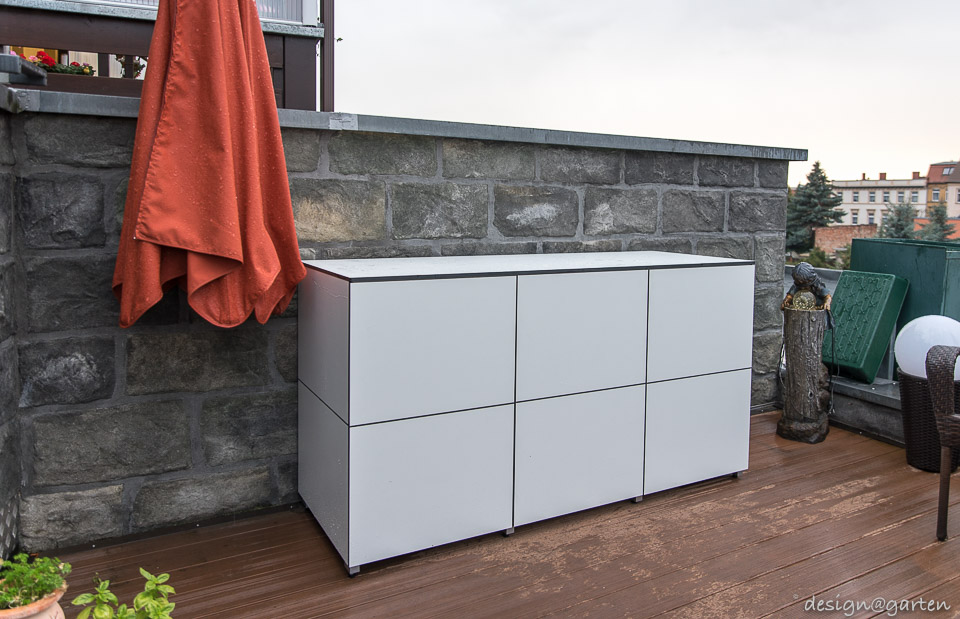 Un rangement élégant : l'armoire d'extérieur