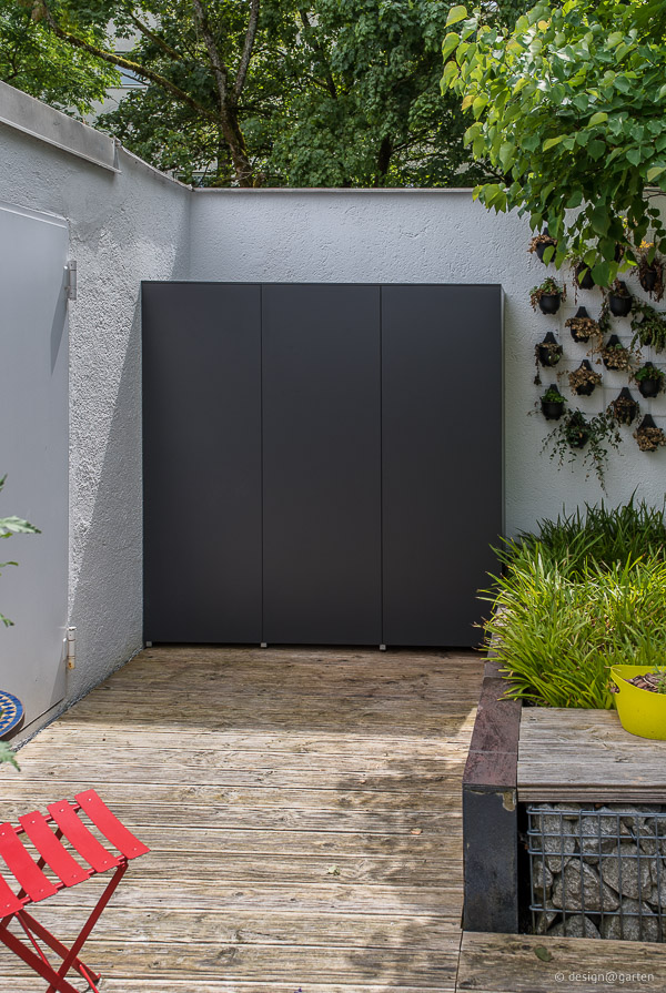 Une organisation intelligente à l'extérieur : l'armoire à outils d'extérieur sur mesure