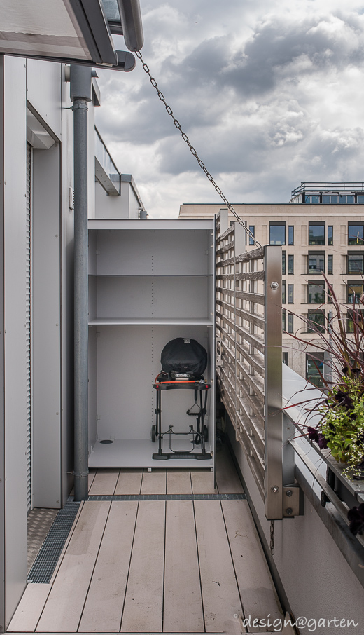 Du sur-mesure pour la hauteur : l'armoire sur mesure pour terrasse de toit