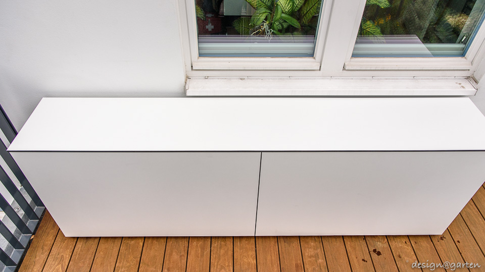 Utilizzo intelligente dello spazio: il contenitore imbottito per il balcone