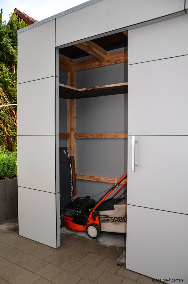 Efficienza in poche parole: la casetta da giardino Cube, un vero miracolo in termini di spazio