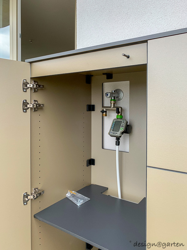 Alloggiamento tecnico su misura sul balcone a Vienna