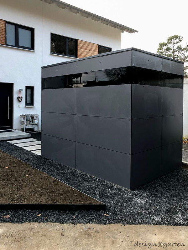 Design su misura e materiali di altissima qualità per la moderna casetta da giardino