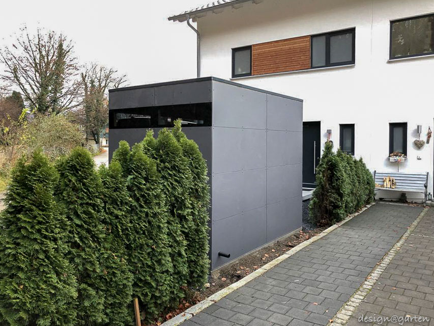 Design su misura e materiali di altissima qualità per la moderna casetta da giardino