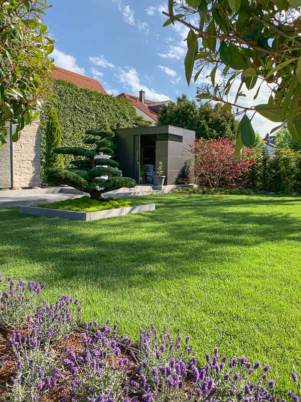 Relax e tranquillità in un giardino paradisiaco: un progetto armonioso nel suo insieme