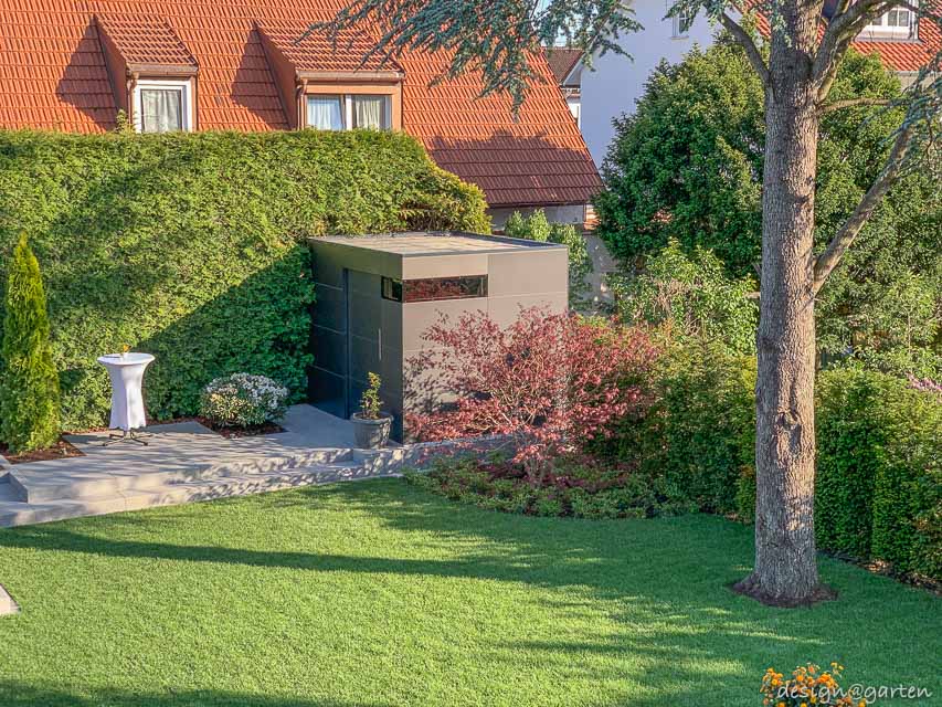 Relax e tranquillità in un giardino paradisiaco: un progetto armonioso nel suo insieme