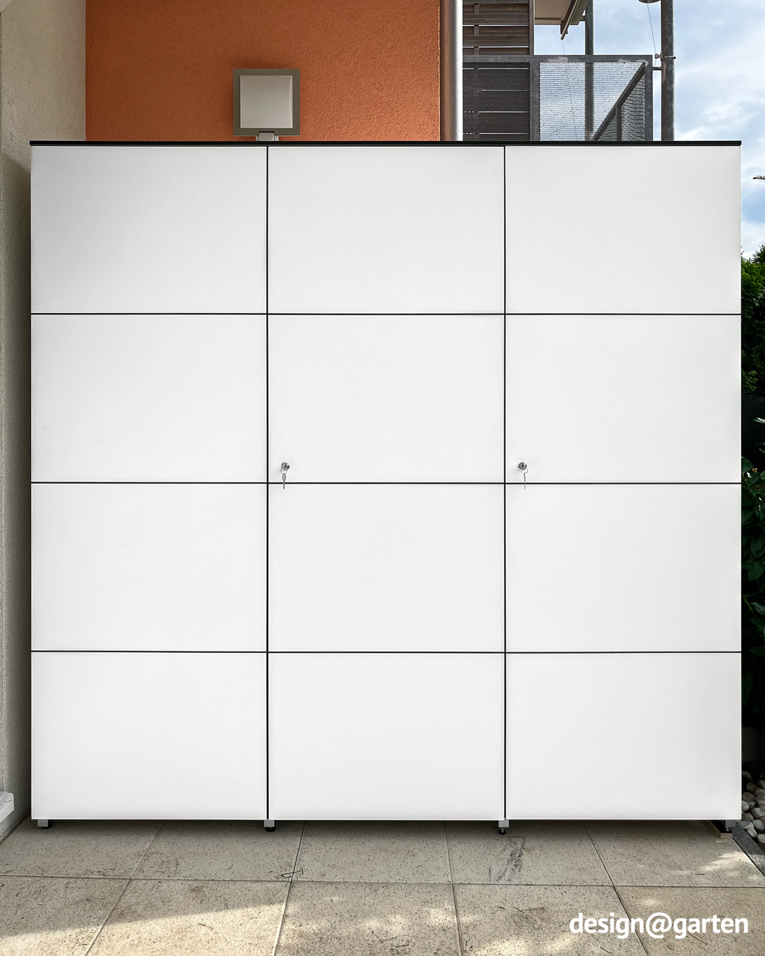 Armadio da terrazza XXL per cuscini, accessori per barbecue e altro